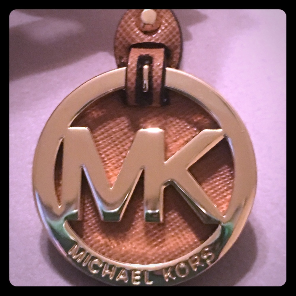 Leather Michael Kors purse charm